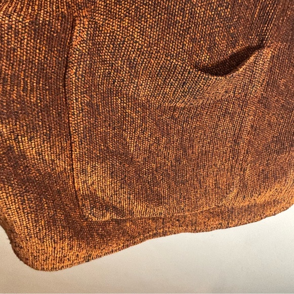 ZONDA NELLIS Sz S Oversized Textured Metallic Open Cardigan Colour Lagenlook - Picture 3 of 9